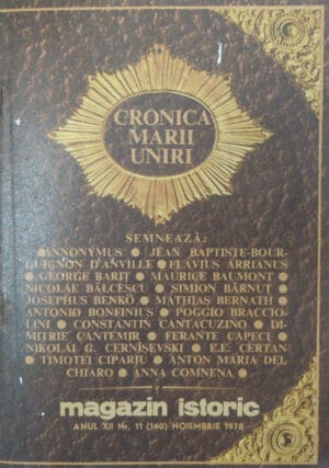 Magazin istoric (revista) nr. 11 / 1978 - noiembrie