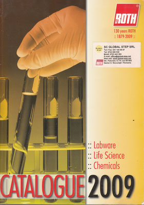 Labware, Life Science, Chemicals (Roth catalogue 2009)/Laboratoare, Stiinta Vietii, Chimicale (catalog Roth 2009)