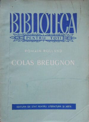 Colas Breugnon (Romain Rolland) volum semnat Hatmanu