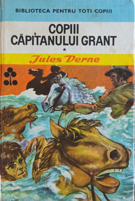 Wrap Turning today Copiii Capitanului Grant vol.1+2 (Jules Verne) - Biblioteca pentru toti  copiii - Anticariat Online Logos