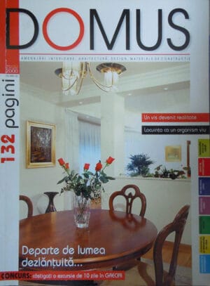 Domus nr. 5/2000 (revista de amenajari interioare, arhitectura, design)