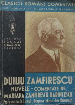 Nuvele comentate de Marian Zamfirescu-Rarincescu - editia I (Duiliu Zamfirescu)