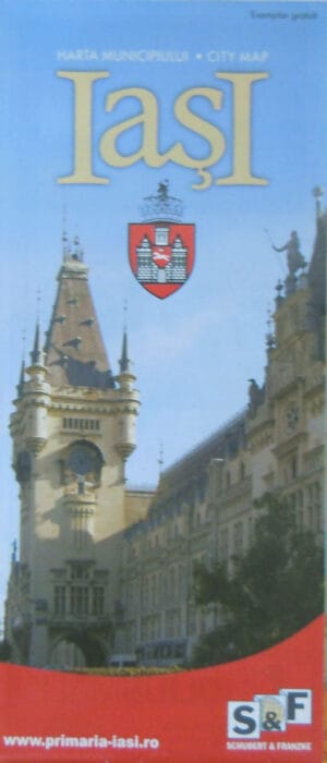 Iasi - harta turistica a municipiului