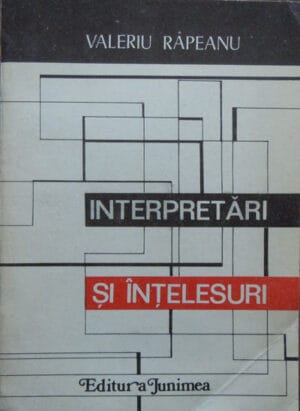 Interpretari si intelesuri (Valeriu Rapeanu)