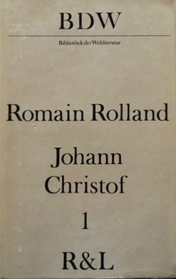 Romain Rolland - Johann Christof vol. 1-3 (roman in limba germana)