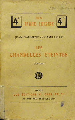 Les Chandelles Eteintes - Contes (Jean Gaument et Camille Ce)