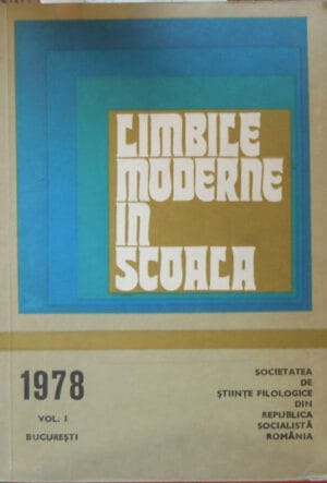 Marica Anghelescu - Limbile moderne in scoala vol.1