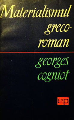 Materialismul greco-roman (Georges Cogniot)