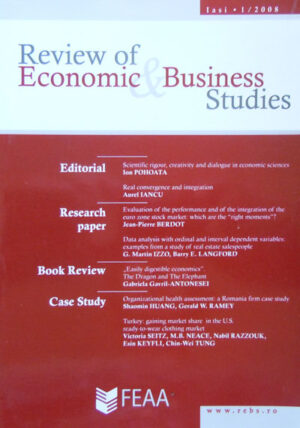 Review of economic and business studies nr. 1/2008
