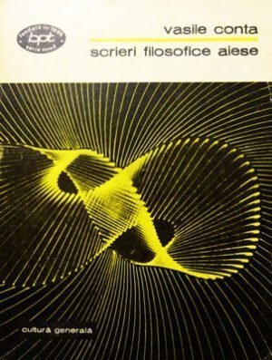 Scrieri filosofice alese (Vasile Conta) colectia BPT