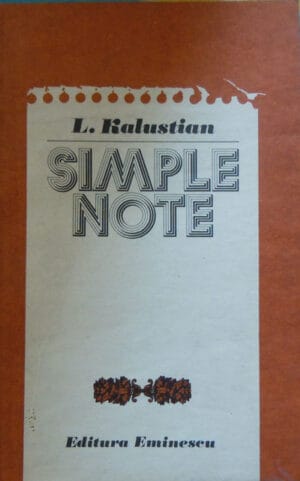Simple note vol.1-3 (L. Kalustian)