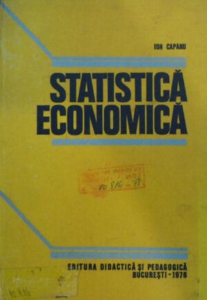 Ion Capanu - Statistica economica (sistemul de balante ale economiei nationale)