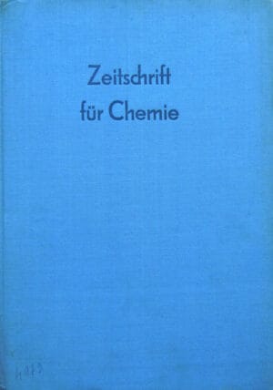 Zeitschrift fur chemie 1964 - H. Dunken, L. Kolditz, E. Profft/Jurnal de chimie