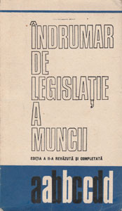 Indrumar de legislatie a muncii (Mihai Moldoveanu)