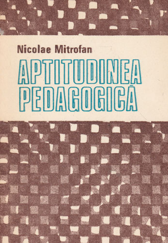 To deal with speed Canoe Aptitudinea pedagogica (Nicolae Mitrofan) - Anticariat Online Logos