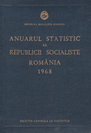 Anuarul statistic al Republicii Socialiste Romania 1968