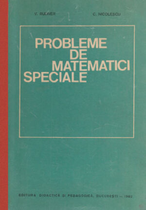Probleme de matematici speciale (V. Rudner, C. Nicolescu)