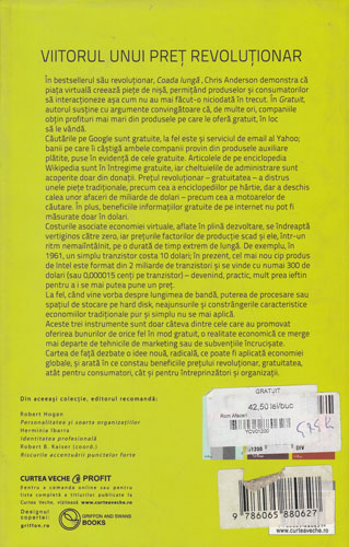 Gratuit - viitorul unui pret revolutionar (Chris Anderson) Gratuit - viitorul unui pret revolutionar (Chris Anderson) - imagine 2