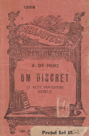 Om discret (Adolf Edmund George de Herz)