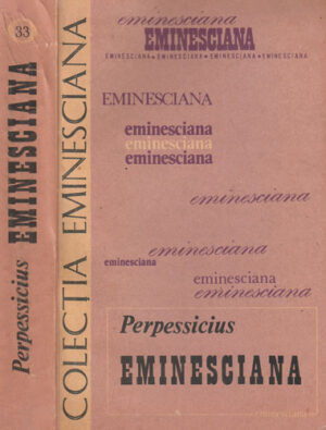 Eminesciana nr. 33 (Perpessicius)