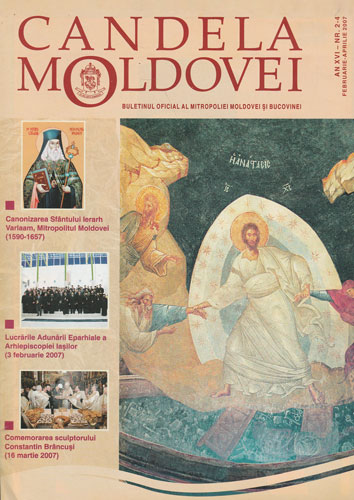 Candela Moldovei, buletin oficial al Mitrolopoliei nr. 2-4 / 2007