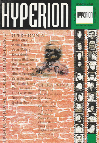 Hyperion, revista de cultura nr. 4 / 2005