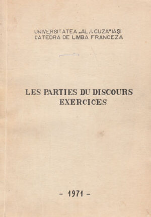 Les parties du discours exercices (Universitatea  Alexandru Ioan Cuza Iasi)
