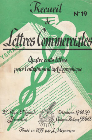 Recueil de lettres commerciales (E. Roussilhe)