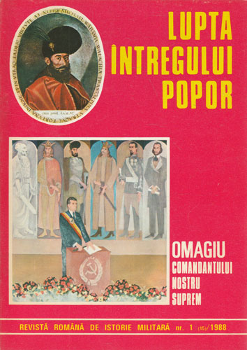 Lupta intregului popor, revista nr. 1 / 1988 (Ilie Ceausescu)