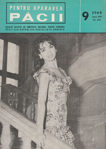 Pentru apararea pacii, revista nr. 9 / 1968 (Sorin Mladoveanu)