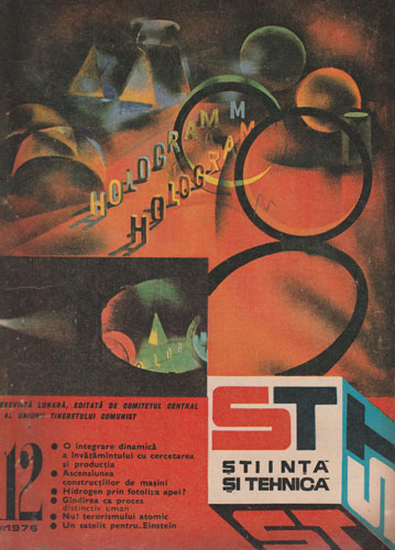 Stiinta si tehnica, revista nr.12 / 1976 (Gheorghe Balteanu)