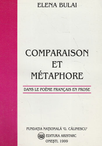 Comparaison et metaphore (Elena Bulai) Comparaison et metaphore (Elena Bulai)