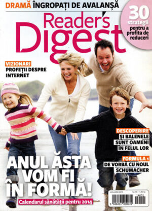 Reader's Digest, revista nr. 1 / 2014 (Anca David Titorov)