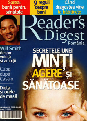 Reader's Digest, revista nr. 2 / 2007 (Anca David Titorov)