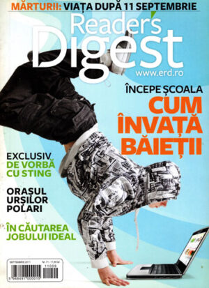 Reader's Digest, revista nr. 9 / 2011 (Anca David Titorov)