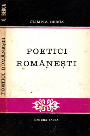 Poetici romanesti (Olimpia Berca)