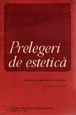 Prelegeri de estetica  -  estetica antica (Nina Margeanu)