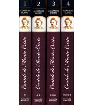 Contele de Monte-Cristo vol. I+IV (Alexandre Dumas) colectia Alexandre Dumas nr. 1-4