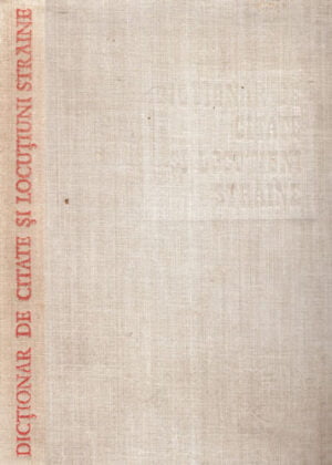 Dictionar de citate si locutiuni straine (Barbu Marian)