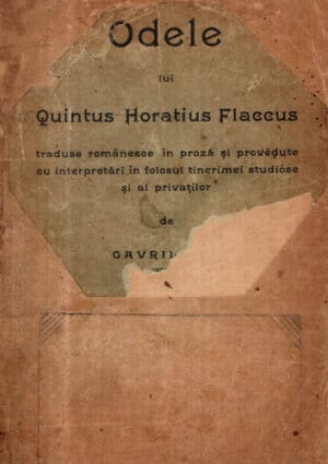 Odele lui Quintus Horatiu Flaccus (Gavril Pop)