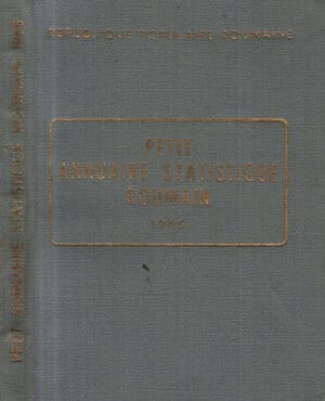 Petit annuaire statistique roumain 1965 (Directia Centrala de Statistica)