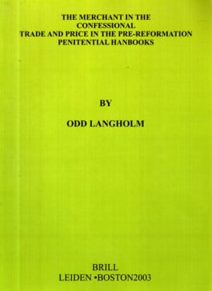 The merchant in the confessional (Odd Langholm)