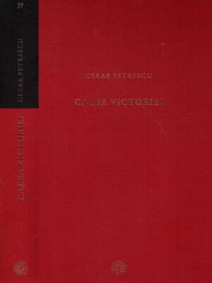 Calea Victoriei (Cezar Petrescu) colectia Jurnalul national nr. 37, fara supracoperta