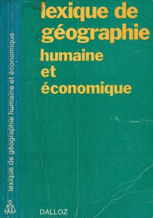 Lexique de geographie humaine et economique (Claude Cabbane)