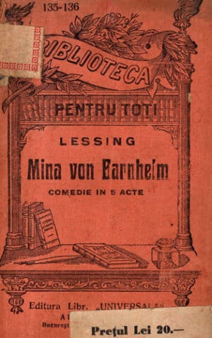 Mina von Barnhein - comedie in cinci acte (Lessing)