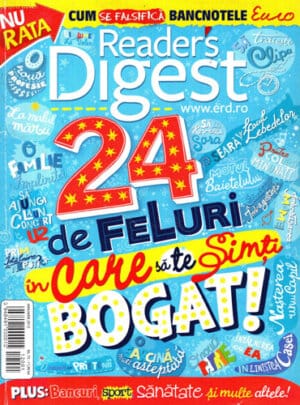 Reader's digest, revista nr. 1 / 2012 (Anca David Titorov)