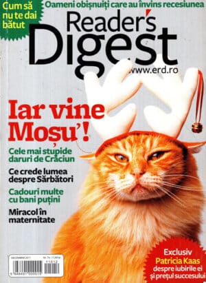 Reader's digest, revista nr. 12 / 2011 (Anca David Titorov)