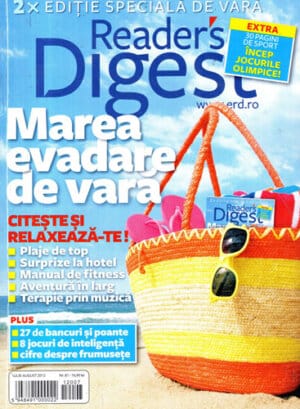 Reader's digest, revista nr. 7-8 / 2012 (Anca David Titorov)
