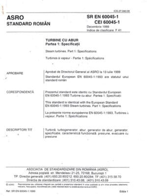 Turbine cu abur partea I - specificatii (ASRO) copie xerox