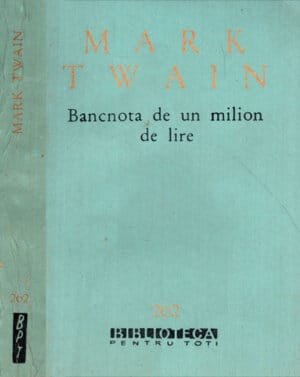 Bancnota de un milion de lire (Mark Twain) colectia BPT